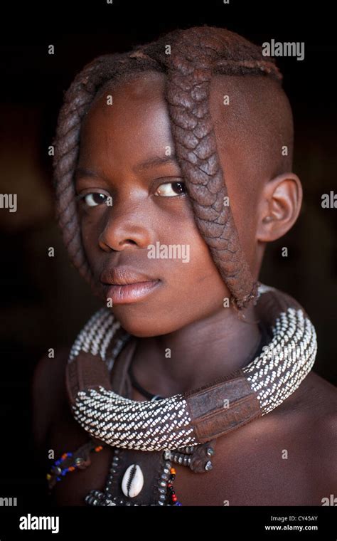 Himba Tribe In Namibia Stock Photo Alamy