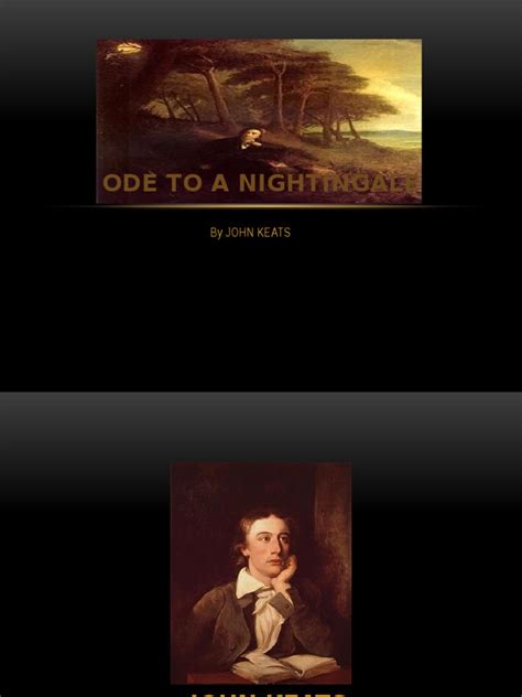 Ode To A Nightingale By John Keats John Keats Poetry Free 30 Day