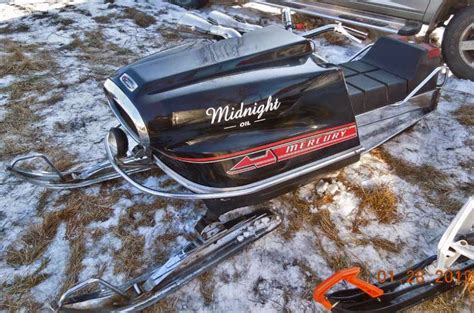 Car The Midnight Oil Racing Mercury Snowmobile