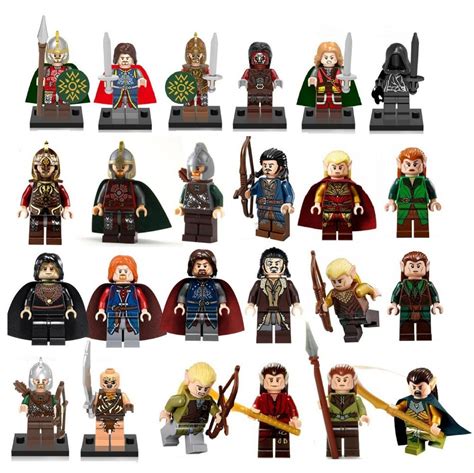 The Hobbit Minifigure Haldir King Theoden Bricks Toys For Lego Lord Of