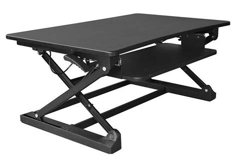 It's the perfect answer for those who prefer to keep their options and accessories make your stand up desk uniquely yours. xec-FIT Adjustable Height Convertible Sit to Stand Up Desk ...