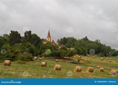 Rural Landscape In Southern France Stock Photo Image Of Gers Crop