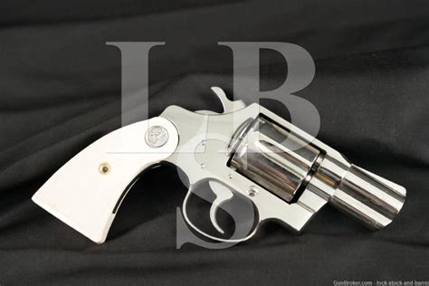 Colt Detective Special 3rd Issue 2″ Nickel 38 Special Revolver 1972 C