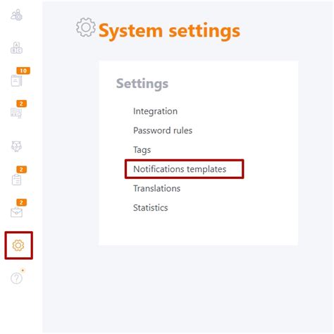 Notification Templates Setting Lms Collaborator Knowledge Base