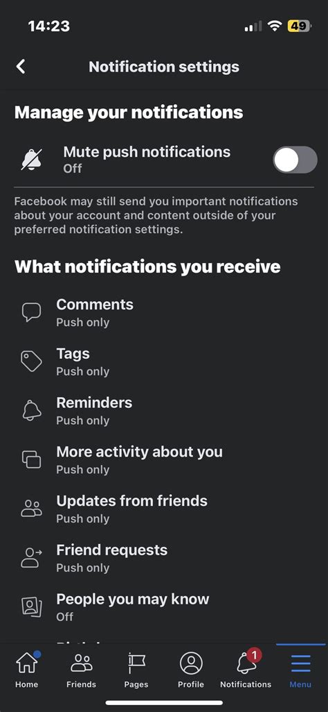 How To Manage Or Turn Off Facebook Notifications Android Authority