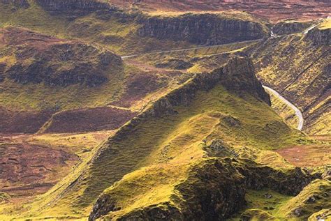 Foto De O Quiraing Na Ilha De Skye Na Escócia Parte Da Grã Bretanha