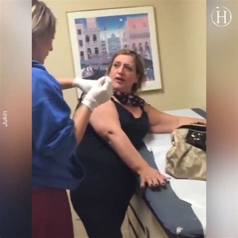 Woman Freaks Out Over Flu Shot This Woman Freaks Out Over The Flu Shot Credit Jukin Media