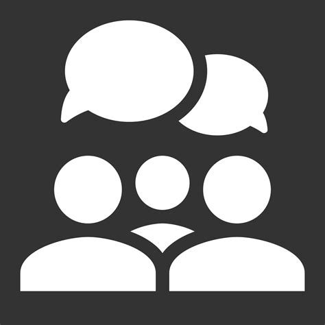 Group Discussion Icon Download For Free Iconduck