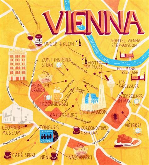 Vienna Italy Map Secretmuseum