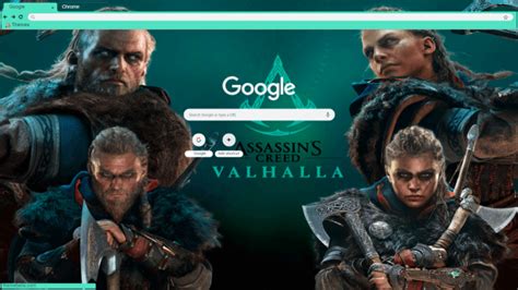 Assassins Creed Valhalla Chrome Theme ThemeBeta