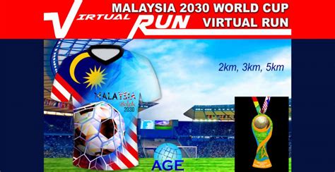 Malaysia 2030 World Cup Virtual Run Connect By Justrunlah