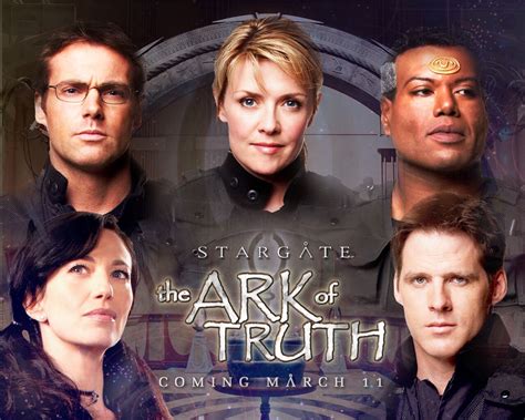 STARGÅTE The Ark of truth Wallpaper Vala, Cameron, Teal'c, Samantha, Daniel