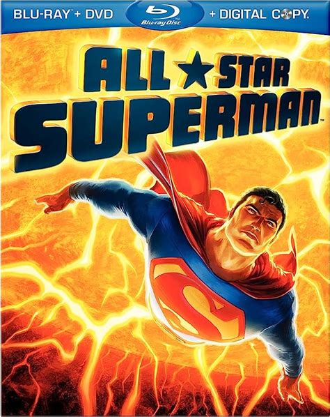 All Star Superman Amazon Exclusive Limited Edition With Litho Cel Blu Ray Au