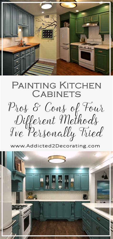 Sure, but honestly, i recommend using colored lacquer rather than traditional paint, for all the reasons stated above. Painting Kitchen (And Bathroom) Cabinets - Pros & Cons Of ...
