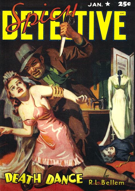 Spicy Detective January 1942 Pulp Fiction Magazine Classic