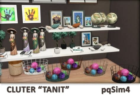Tanit Clutter By Mary Jiménez At Pqsims4 Sims 4 Updates