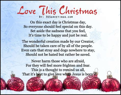 Christian Christmas Poems All About Christmas