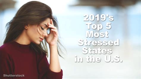 Most Stressed States In The Us Revealed In New Report Abc7 Los Angeles