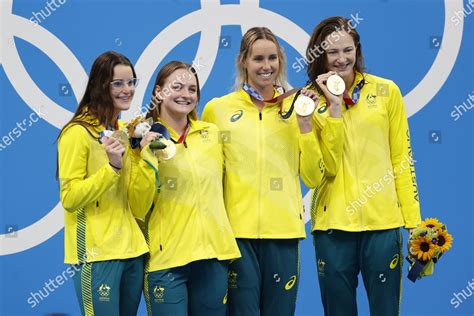 Team Australia Winner Gold Medal Mckeown Editorial Stock Photo Stock