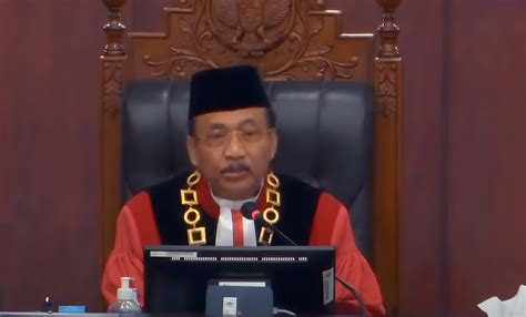 Suhartoyo Resmi Dilantik Jadi Ketua MK Baru Gantikan Anwar Usman