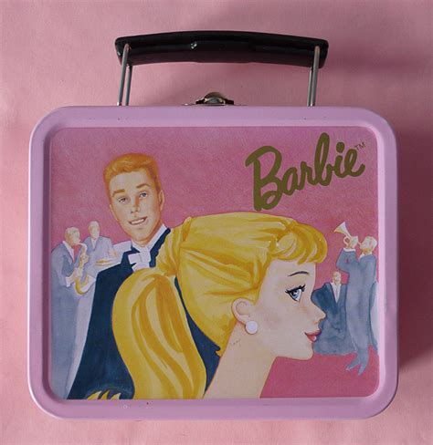 Fyretrobarbie Barbie Lunch Box 1994