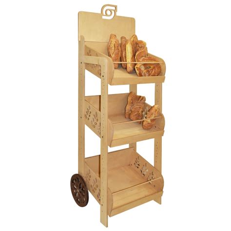 Wooden Bakery Racks Delish Bread