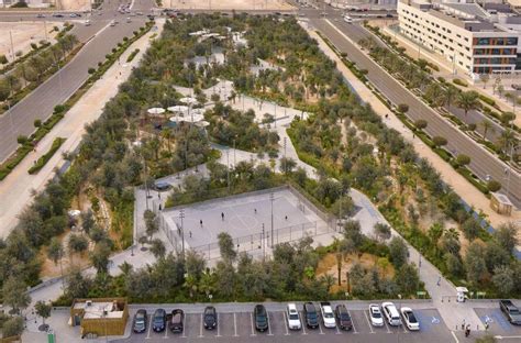 Abu Dhabis New Urban Biodiversity Park Enhances Local Microclimate