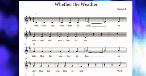 Gordon (south carolina university, usa) e fondata su quasi 50 anni di ricerche ed osservazioni. MLT, easy as Do Re Mi: A Music Learning Theory classroom: Whether the Weather round + rhythm ...