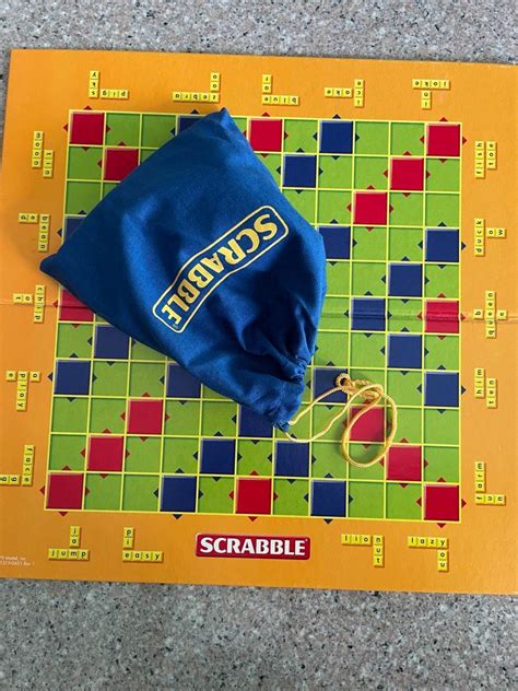Junior Scrabble Board Game Hobbies And Toys Toys And Games On Carousell