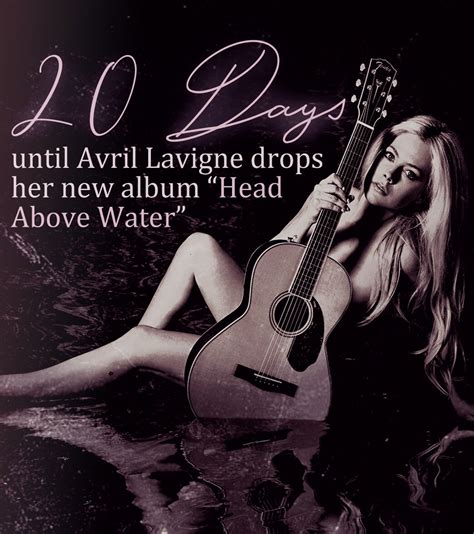 Avril Bandaids On Twitter 20 Days Left Until Avrillavignes Album Headabovewater Comes Out