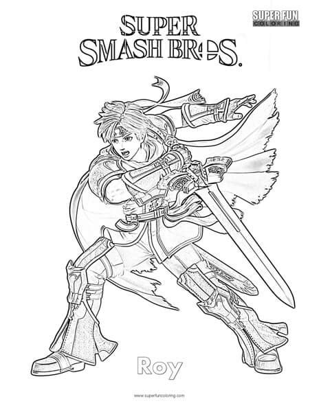 Super Smash Bros Ultimate Coloring Pages