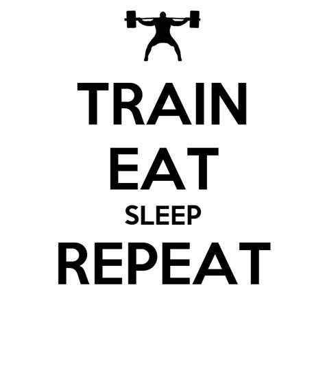 train eat sleep repeat poster ismael keep calm o matic