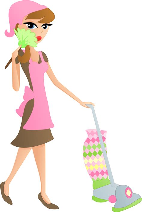 Download Cleaner Service Transprent Png Cleaning Lady Transparent Background Clipartkey