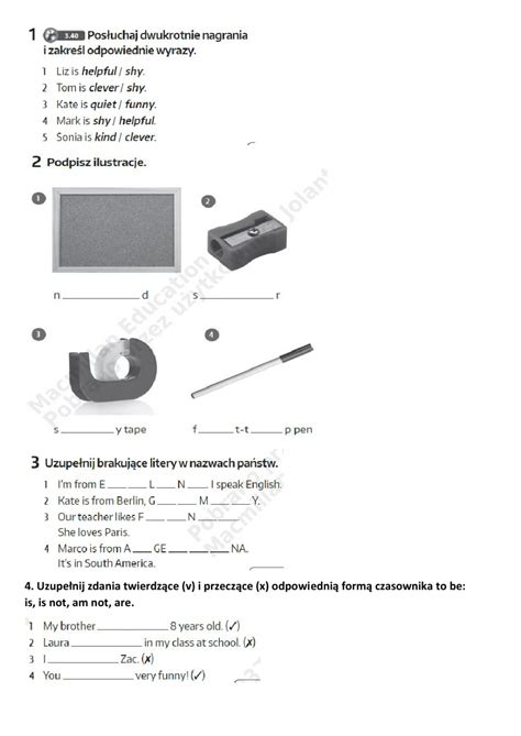 Brainy 4 unit 2 test worksheet