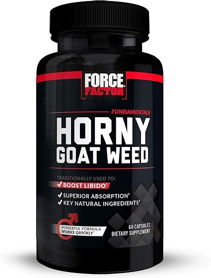Horny Goat Weed For Men Natural Male Drive And Vitality