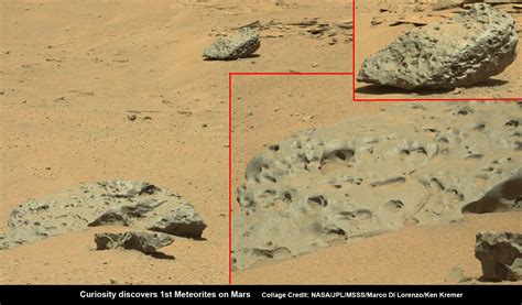 Curiosity Discovers First Meteorites On Mars And They Are Huge And