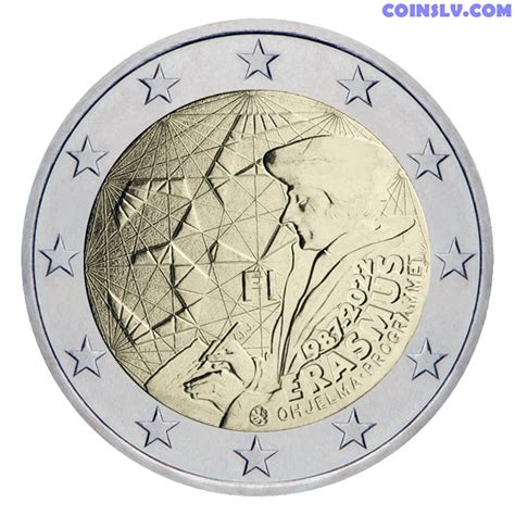2 Euro Coin Finland 2022 35 Years Of The Erasmus Programme