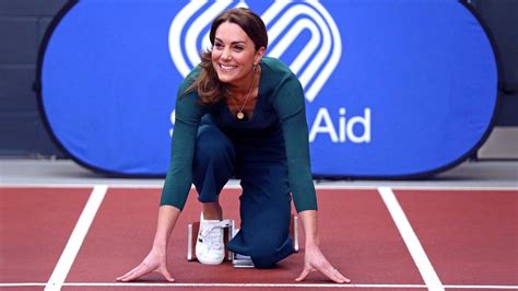 Watch Kate Middleton Show Off Her Sporty Side During Charity Event