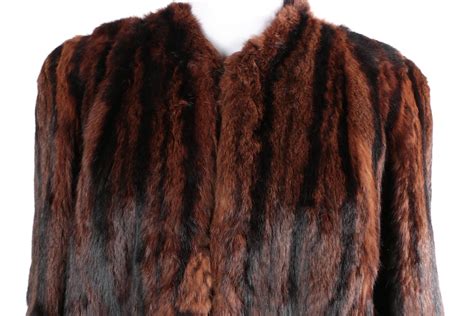 Vintage Kerrybrooke Dyed Marten Fur Coat Ebth