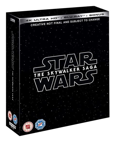 Star Wars The Skywalker Saga 4k Ultra Hd Box Set Coming In 2020