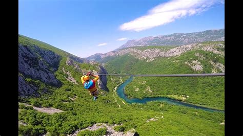 Ziplining in omis, croatia to blink 182. Amazing ZIP Line in Omiš, Croatia - YouTube