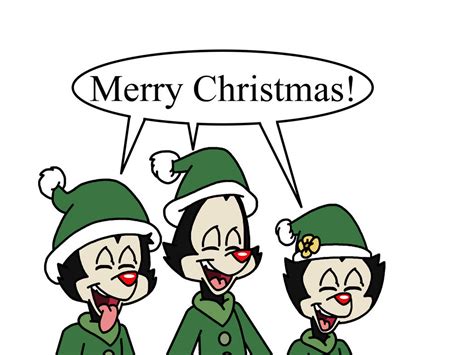 The Warner Siblings Wishing Merry Christmas By Ultra Shounen Kai Z On