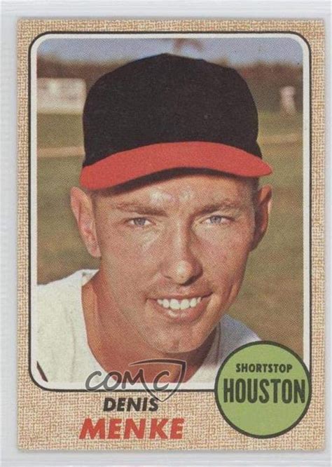 Denis Menke Baseball Card 1968 Topps Base 232