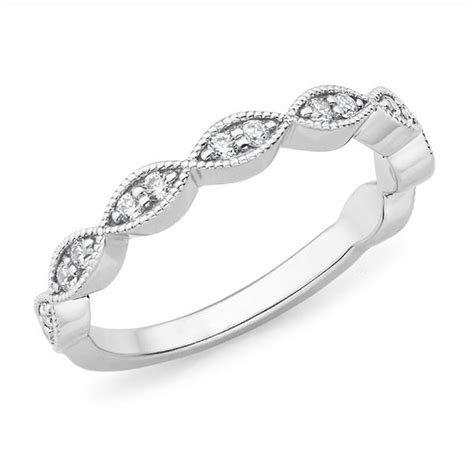 Fancy Style Diamond Wedding Ring Andrew Mazzone