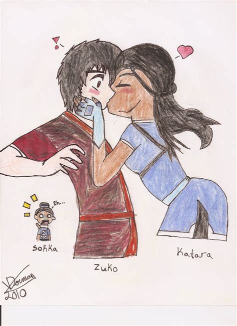 Katara Kissing Zuko By Dalibabe91 On Deviantart