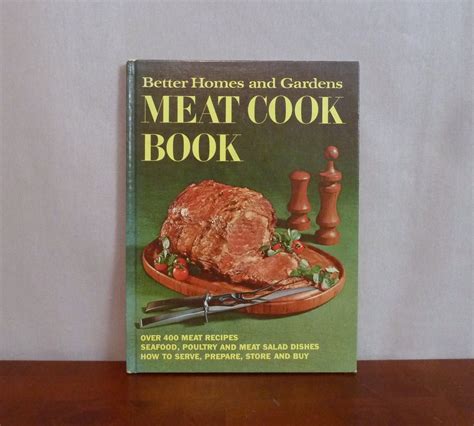 1968 Meat Cook Book Seafood Poultry Meat By Ravenshillbookshop