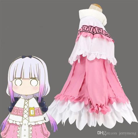 Acheter Miss Kobayashis Dragon Maid Kanna Kamui Costume Cosplay Pour
