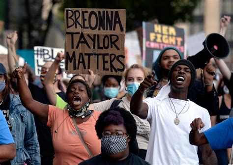 Nashville Breonna Taylor Protesters March To Capitol Demand Justice