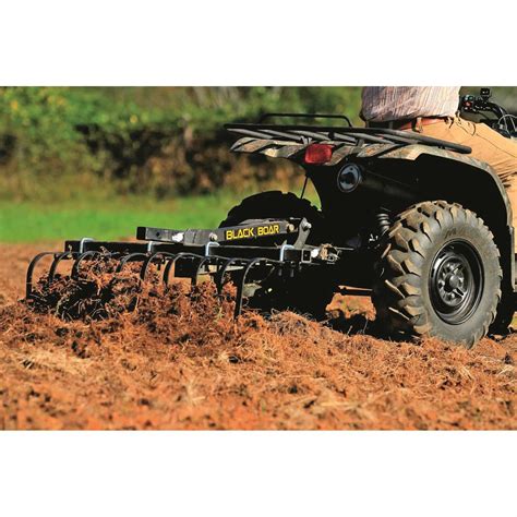 Black Boar Atv Landscape Rake 681283 Atv Implements At Sportsmans Guide