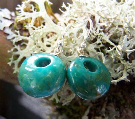 Campitos Turquoise Peek A Boo Briolette Sterling Silver Etsy